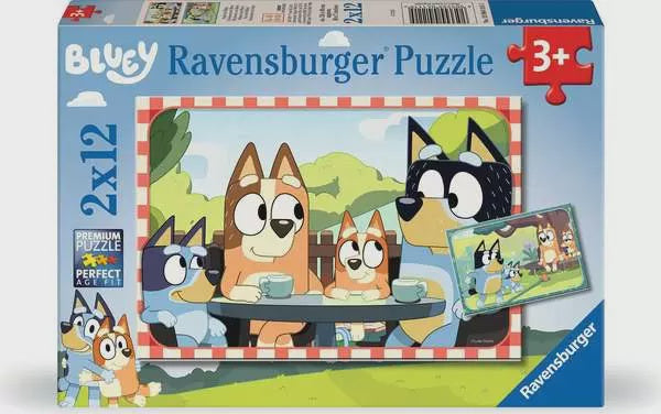 Bluey 2 x 12 pc Puzzles