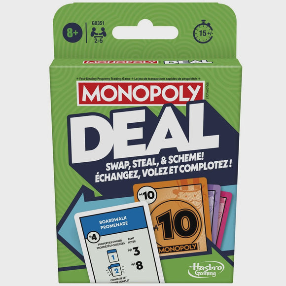 MONOPOLY DEAL (refresh) - CARD GAME - BIL