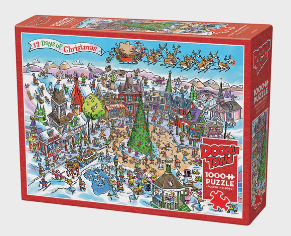 DoodleTown: 12 Days of Christmas