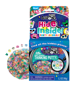 Crazy Aarons Thinking Putty Party Animals