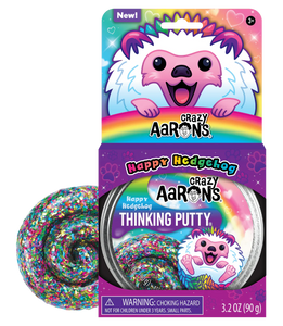 Crazy Aarons Thinking Putty Happy Hedgehog