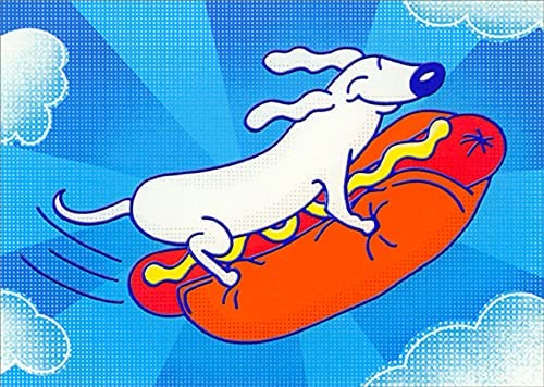 Hot Dog Birthday Card