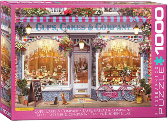 Eurographics Cups, Cakes and Company 1000 pc