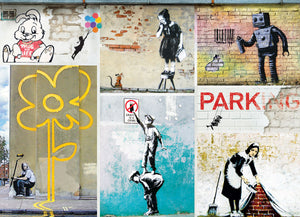 Eurographics Street Art by Banksy 1000 pc