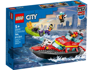 Lego City Fire Rescue Boat 60373