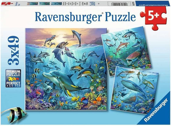 Ravensburger Ocean Life 3x49pc
