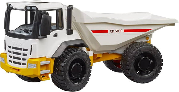 Bruder Dump Truck Yellow and White