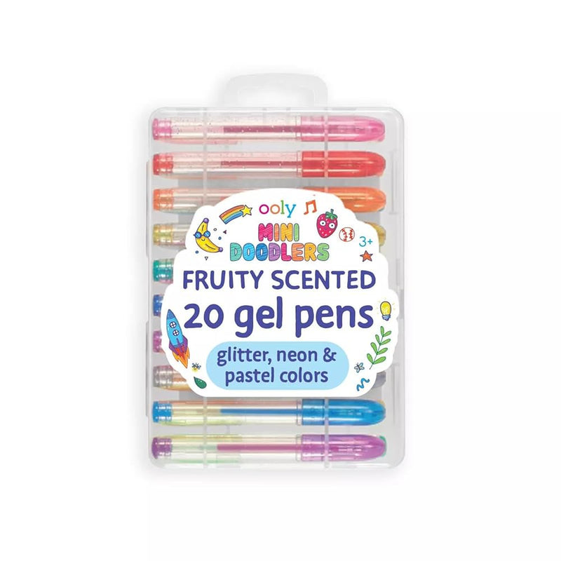 Mini Doodlers: Fruity Scented Gel Pens (Set of 20)