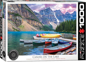 Eurographics Canoes on the Lake 1000 pc