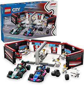 F1 Garage & Mercedes-AMG & Alpine Cars - 60444