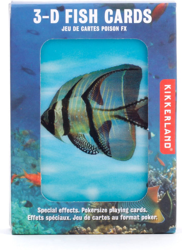 3-D Fish Cards