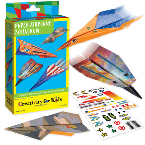 Creativity for Kids Paper Airplane Squadron Mini Kit