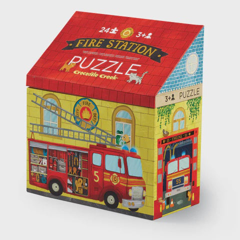 24-pc Puzzle/Fire House