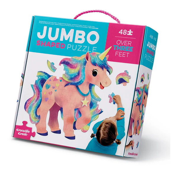 Jumbo Shaped Puzzle Unicorn