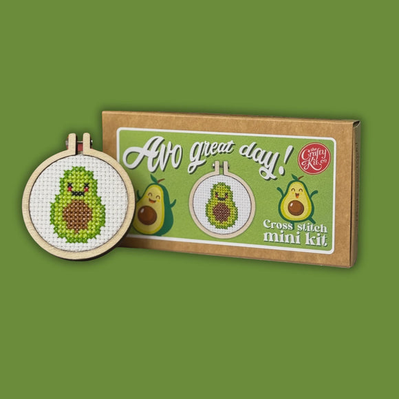 Avo Great Day Mini Cross Stitch Kit