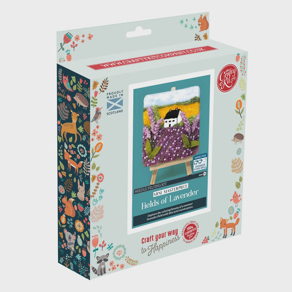 Fields of Lavender Needle Felt Kit