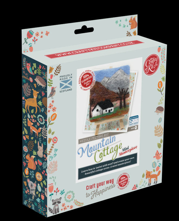 Mountain Cottage Needle Felt Kit