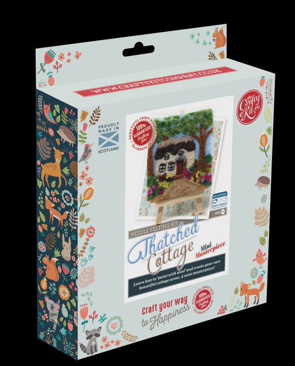 Thatched Cottage Needle Felt Kit
