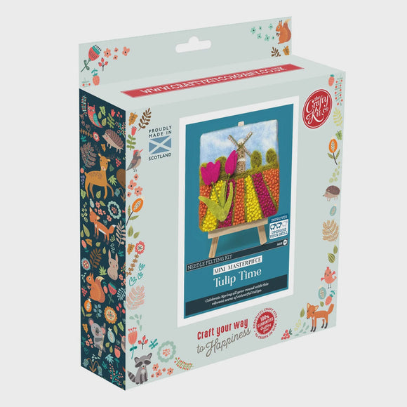 Tulip Time Needle Felt Kit