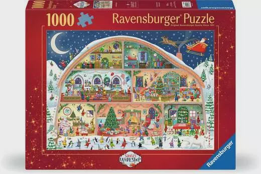 Santa's Workshop 1000 pc Puzzle