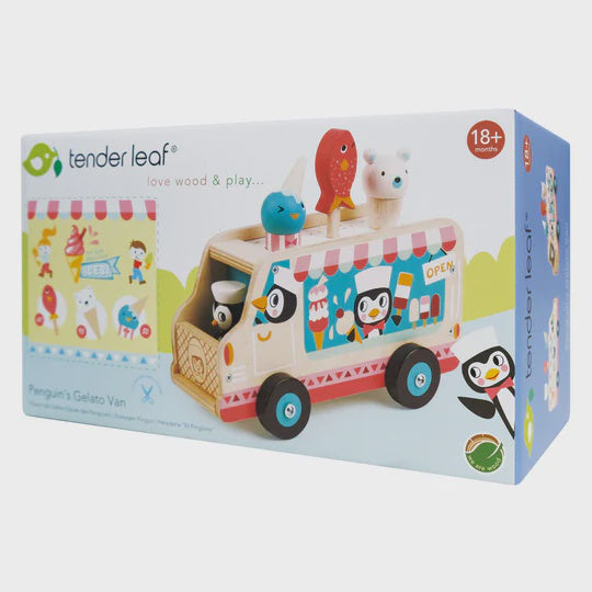 Penguin's Gelato Van