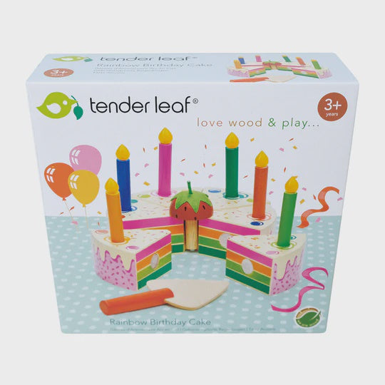 Rainbow Birthday Cake