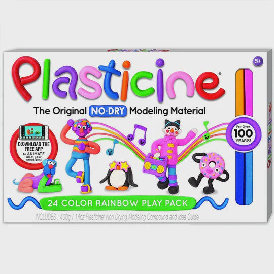 Plasticine- 24 Colour Pack