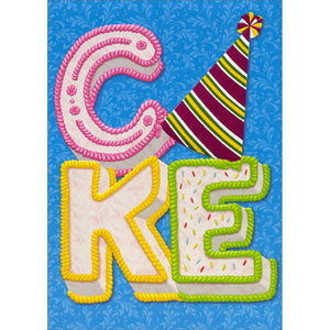 CAKE Birthday Card