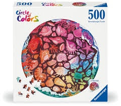 Seashells 500 pc Round Puzzle