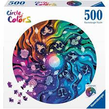 Astrology 500 pc Round Puzzle