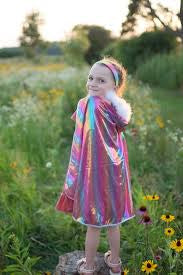 Rainbow Princess Cape, Size 4-6 - NEW FOR 2020