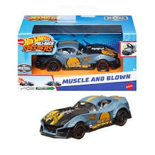 HOT WHEELS - DIECAST 1:43 PULL BACK VEHICLE ASST