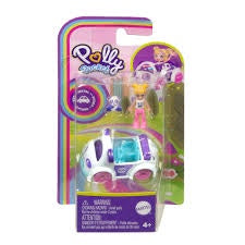 POLLY POCKET - POLLYVILLE SINGLE FIG & CAR ASST