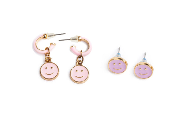 Great Pretenders All Smiles Earrings 4pc