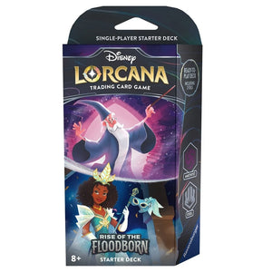 Disney Lorcana Rise of the Floodborn Starter Deck Amethyst and Steel