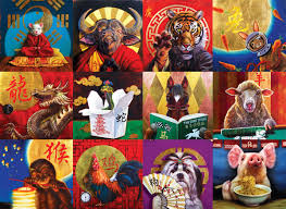 Eurographics Chinese Calendar 1000 pc