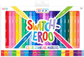 Ooly Switch-eroo! Colour Changing Markers 24pk