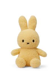 Miffy Sitting Terry Light Yellow 9"