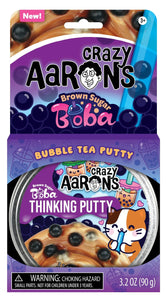 Crazy Aarons Thinking Putty Brown Sugar Boba