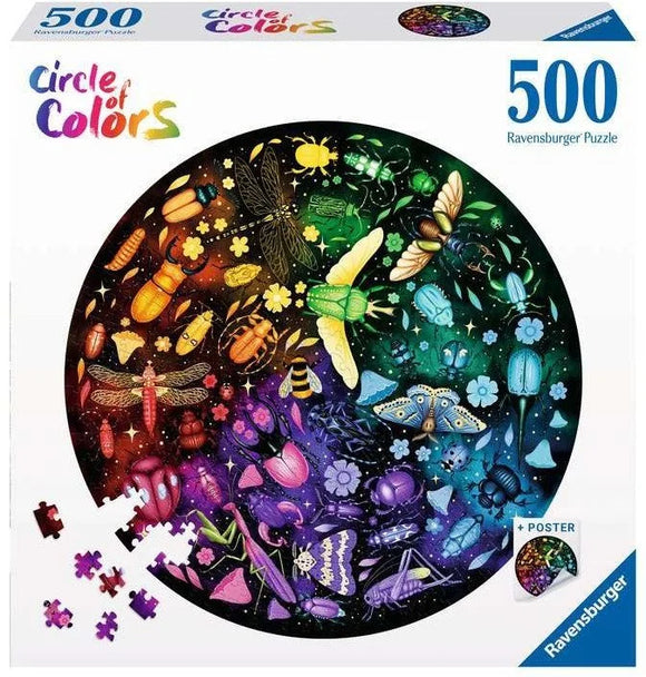 Ravensburger Insects 500 pc Round Puzzle
