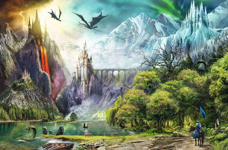 Reign of Dragons 3000 pc Puzzle