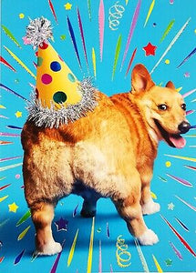 Corgi Butt Birthday Card