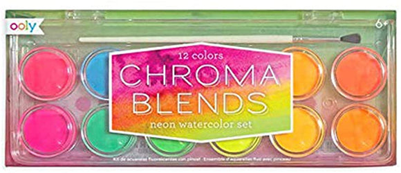 Ooly Chroma Blends Watercolors Neon