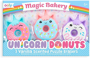 Ooly Magic Bakery Unicorn Donut Erasers