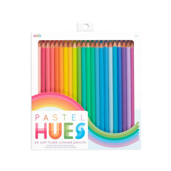 Ooly Pastel Hues Colored Pencils 24pk