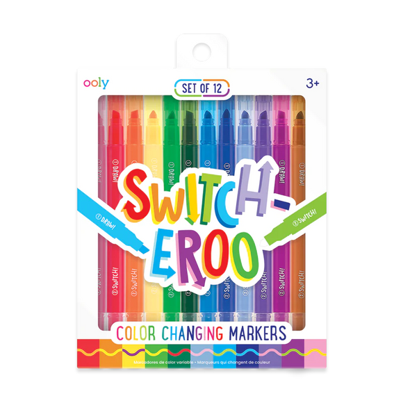 Ooly Switch-eroo Color-Changing Markers 12 pack