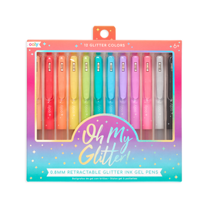Ooly Oh My Glitter Gel Pens 12 pack