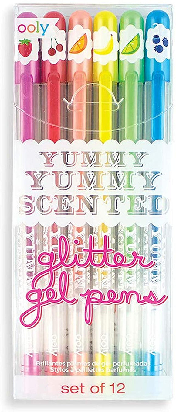 Ooly Yummy Yummy Scented Glitter Gel Pens 12pk