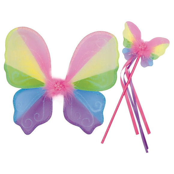 Great Pretenders Snazzy Sparkle Wing & Wand Set