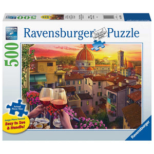 Ravensburger Cozy Wine Terrace 500 pc XL